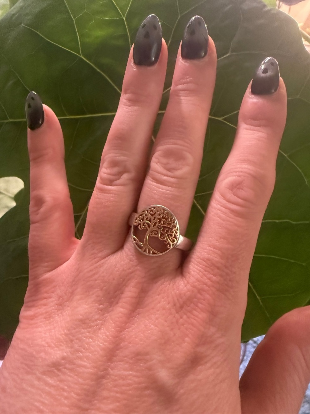 Tree of Life Silver Ring